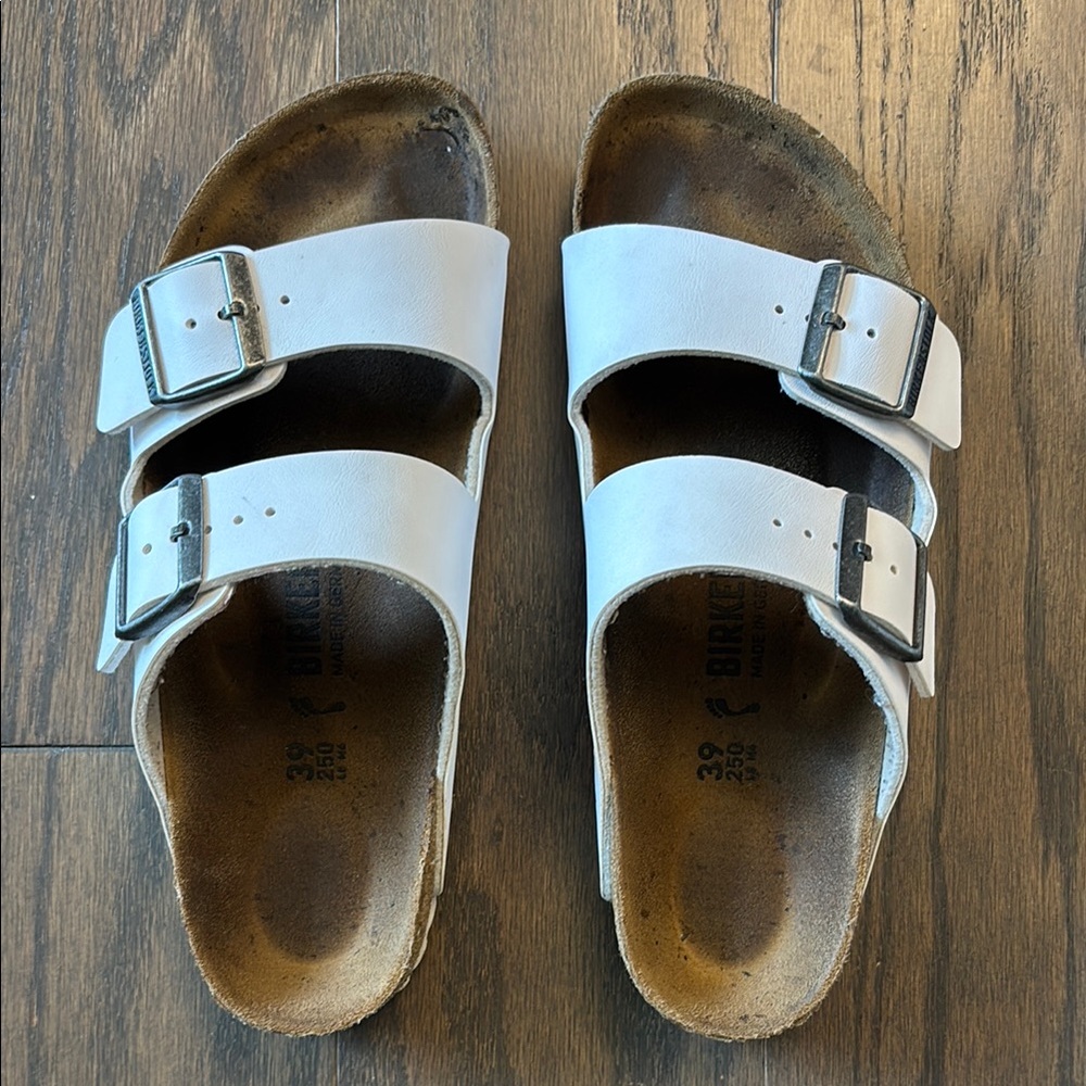 Birkenstock White Sandals